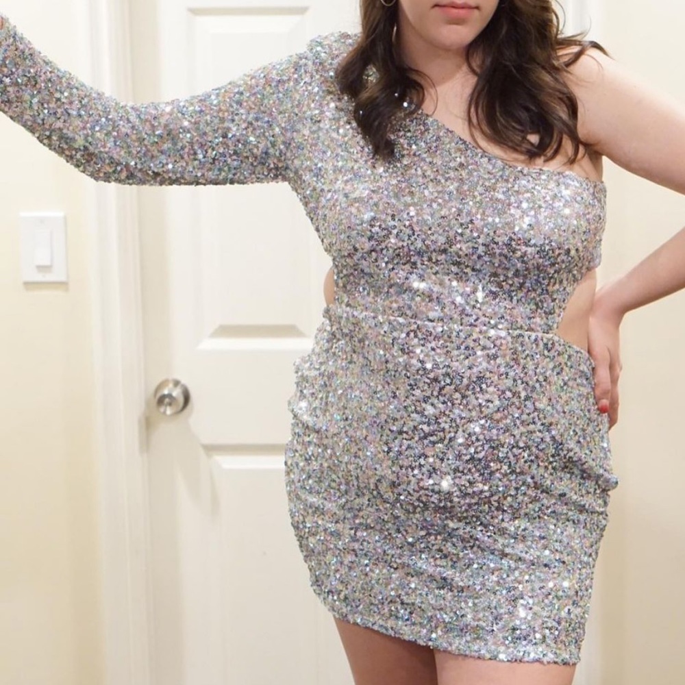 Fashion Nova Sequin Dress